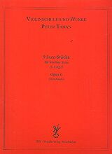 Peter Taban Notenblätter 9 Jazz-Stücke op.6