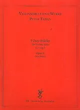 Peter Taban Notenblätter 9 Jazz-Stücke op.6