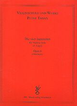 Peter Taban Notenblätter Die vier Jazzzeiten op.6