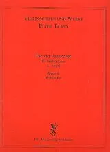 Peter Taban Notenblätter Die vier Jazzzeiten op.6