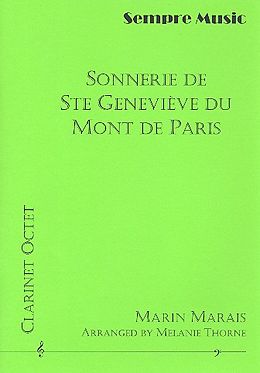 Marin Marais Notenblätter Sonnerie de Ste Geneviève du Mont de Paris