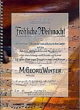  Notenblätter Fröhliche Weihnacht