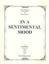 Duke Ellington Notenblätter In a sentimental Mood