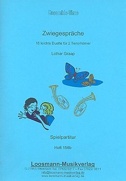 Lothar Graap Notenblätter Zwiegespräche