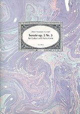 Johann Nepomuk Hummel Notenblätter Sonate op.5,3 für Viola und Klavier