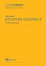 Johann (Sohn) Strauss Notenblätter Künstler-Quadrille