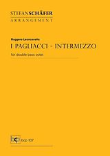 Ruggero Leoncavallo Notenblätter Intermezzo aus I Pagliacci