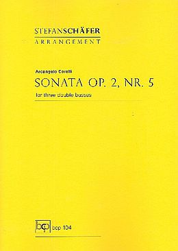 Arcangelo Corelli Notenblätter Sonate op.2,5