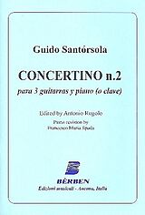 Guido Santórsola Notenblätter Concertino no.2