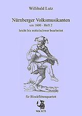  Notenblätter Nürnberger Volksmusikanten um 1600 Band 2