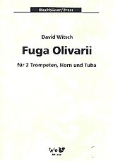 David Witsch Notenblätter Fuga Olivarii