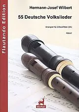  Notenblätter 55 deutsche Volkslieder (Medley)