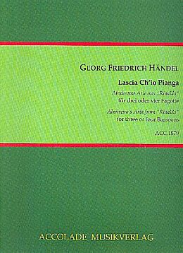 Georg Friedrich Händel Notenblätter Lascia quio pianga