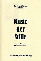 Ferdinand Weiss Notenblätter Musik der Stille
