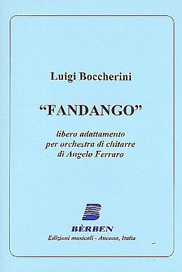 Luigi Boccherini Notenblätter Fandango