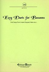  Notenblätter Easy Duets for Bassoons