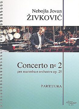 Nebojsa Jovan Zivkovic Notenblätter Concerto no.2 op.25