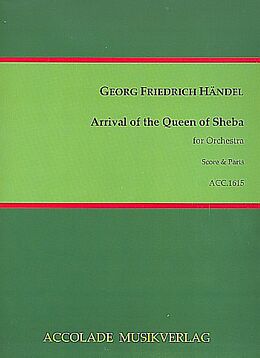 Georg Friedrich Händel Notenblätter Ankunft der Königin von Saba