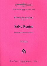 Domenico Scarlatti Notenblätter Salve Regina