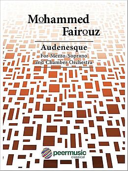 Mohammed Fairouz Notenblätter Audenesque
