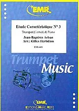 Jean Baptiste Arban Notenblätter Étude caractéristique no.3