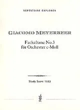 Giacomo Meyerbeer Notenblätter Fackeltanz c-Moll Nr.3