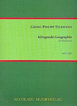 Georg Philipp Telemann Notenblätter Klingende Geographie