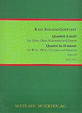 Karl Eduard Goepfart Notenblätter Quartett d-Moll op.93