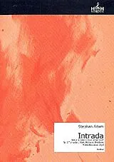 Stephan Adam Notenblätter Intrada über Ein feste Burg ist unser Gott