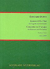 Édouard Dupuy Notenblätter Konzert Es-Dur
