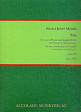 Franz Josef Moser Notenblätter Trio op.38