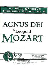 Leopold Mozart Notenblätter Agnus Dei