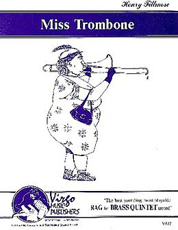 Henry Fillmore Notenblätter Miss Trombone