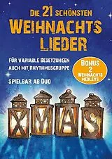  Notenblätter Die 21 schönsten Weihnachtslieder