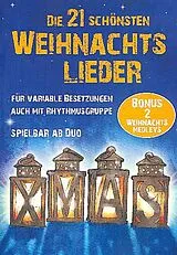  Notenblätter Die 21 schönsten Weihnachtslieder