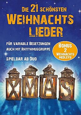  Notenblätter Die 21 schönsten Weihnachtslieder