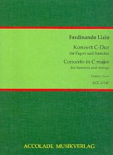 Ferdinando Lizio Notenblätter Konzert C-Dur