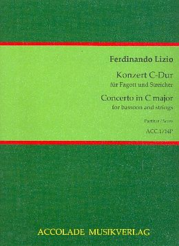 Ferdinando Lizio Notenblätter Konzert C-Dur