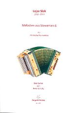 Lojze Slak Notenblätter Melodien aus Slowenien Band 6