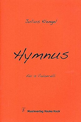 Julius (Sohn) *1859 Klengel Notenblätter Hymnus