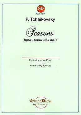 Peter Iljitsch Tschaikowsky Notenblätter April - Das Schneeglöckchen op.37,4