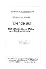 Werner Müller Notenblätter Blende auf