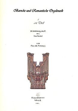 Joseph Alois Holzmann Notenblätter Barocke und romantische Orgelmusik