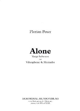 Florian Poser Notenblätter Alone