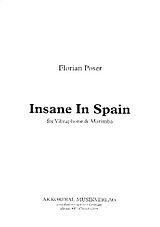 Florian Poser Notenblätter Insane in Spain