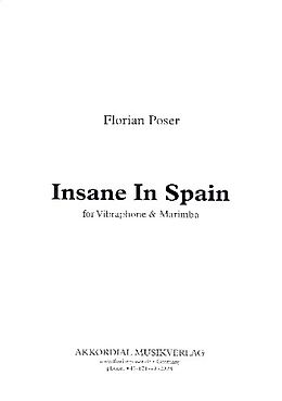 Florian Poser Notenblätter Insane in Spain