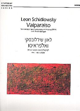 Leon Schidlowsky Notenblätter Valparaiso