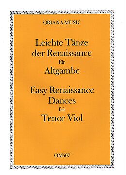  Notenblätter Leichte Tänze der Renaissance