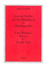  Notenblätter Leichte Stücke aus der Barockzeit