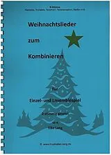  Notenblätter Weihnachtslieder zum Kombinieren